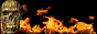 Flaming Skull
